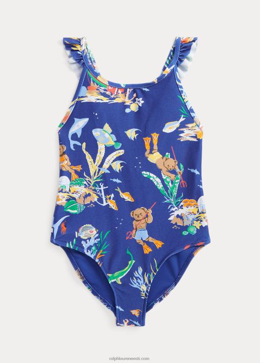 Ralph Lauren lapsed polo bear stretch ühes tükis ujumistrikoo PR0V9943 liigad allpool