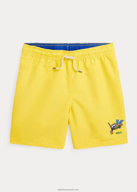 Ralph Lauren lapsed reisija polo karu ujumispüksid PR0V6011 sidrunipuru