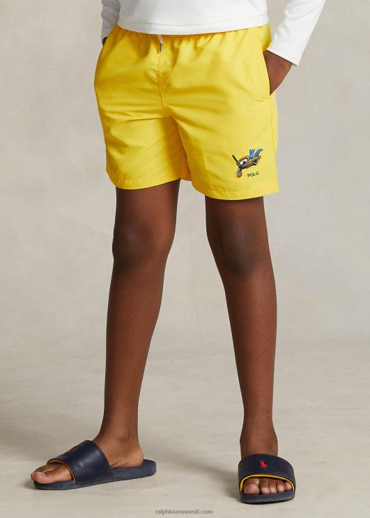 Ralph Lauren lapsed reisija polo karu ujumispüksid PR0V6011 sidrunipuru