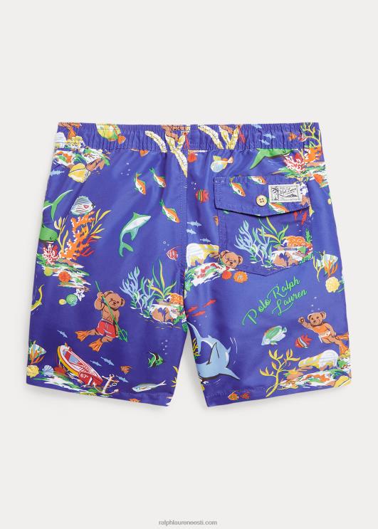 Ralph Lauren lapsed reisija polo karu ujumispüksid PR0V6127 liigad allpool