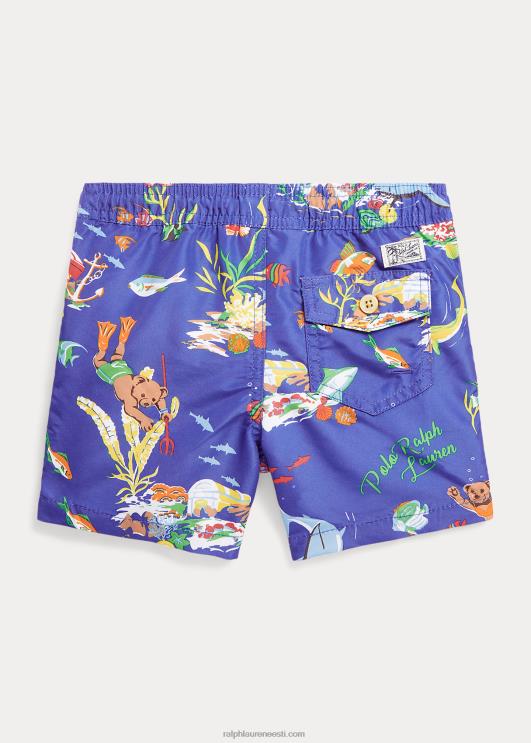 Ralph Lauren lapsed reisija polo karu ujumispüksid PR0V9780 liigad allpool