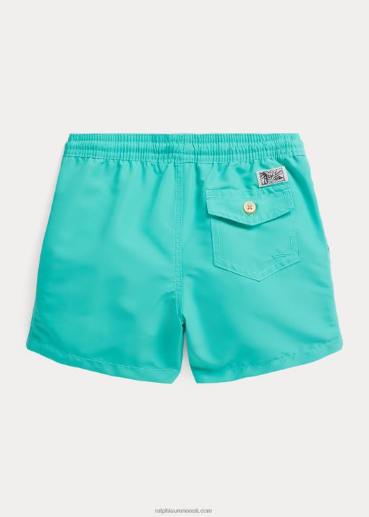 Ralph Lauren lapsed reisija ujumispüksid PR0V5776 päikeseloojanguroheline