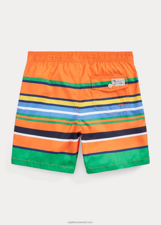 Ralph Lauren lapsed reisija ujumispüksid PR0V6158 oranž tipptriip
