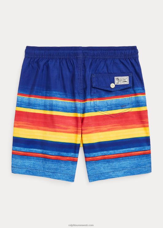 Ralph Lauren lapsed reisija ujumispüksid PR0V6226 sinine/kollane triip