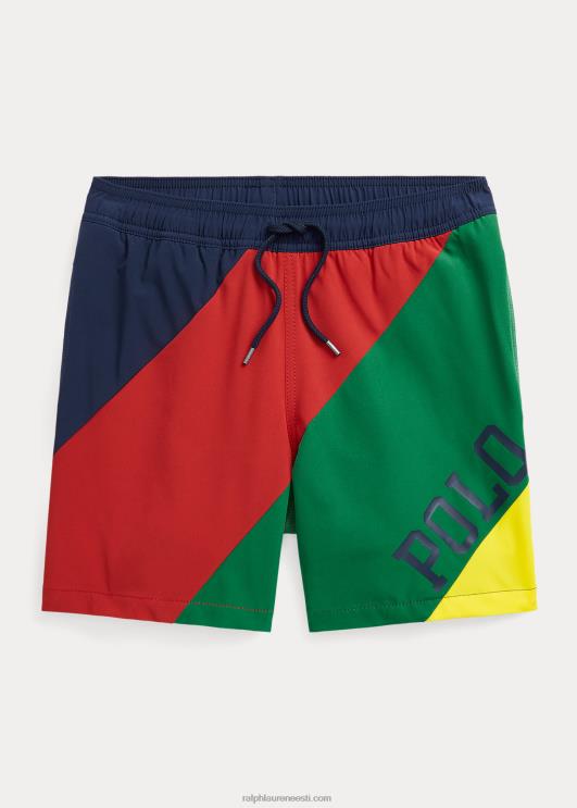 Ralph Lauren lapsed reisija veniv ujumispüks PR0V5976 värviplokk