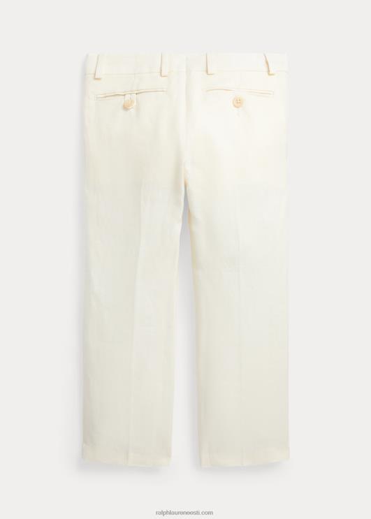 Ralph Lauren lapsed linane ülikonnapüksid PR0V5813 kerge kreem