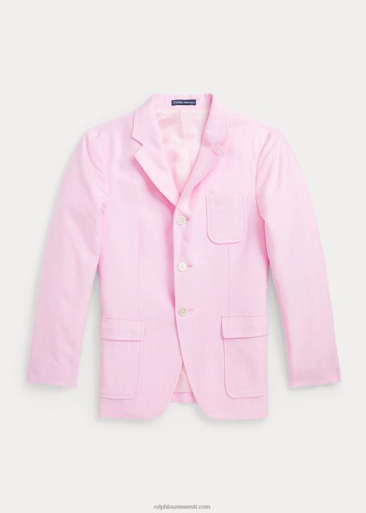 Ralph Lauren lapsed puuvillane oxfordi spordimantel PR0V6188 uus roos