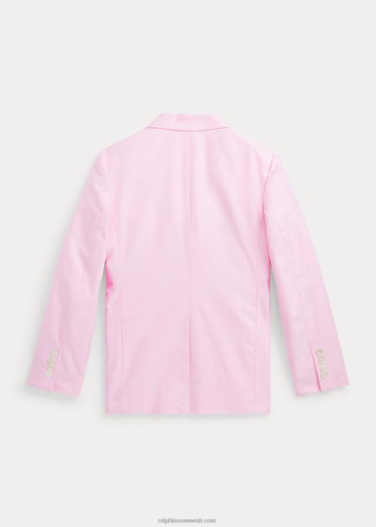 Ralph Lauren lapsed puuvillane oxfordi spordimantel PR0V6188 uus roos