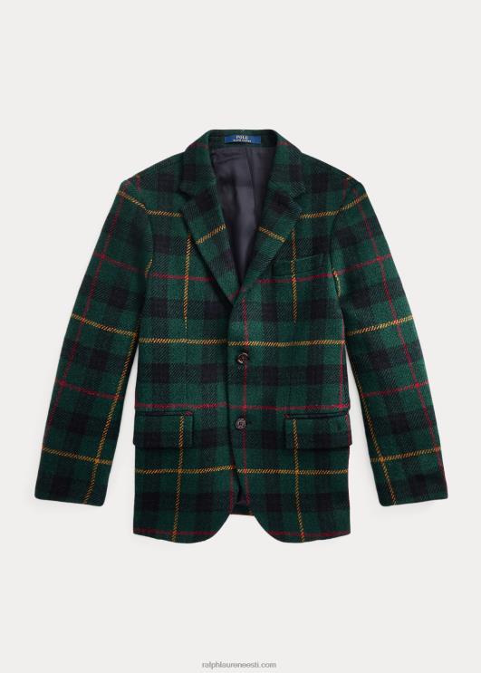 Ralph Lauren lapsed ruuduline polo villane ülikonna jope PR0V6269