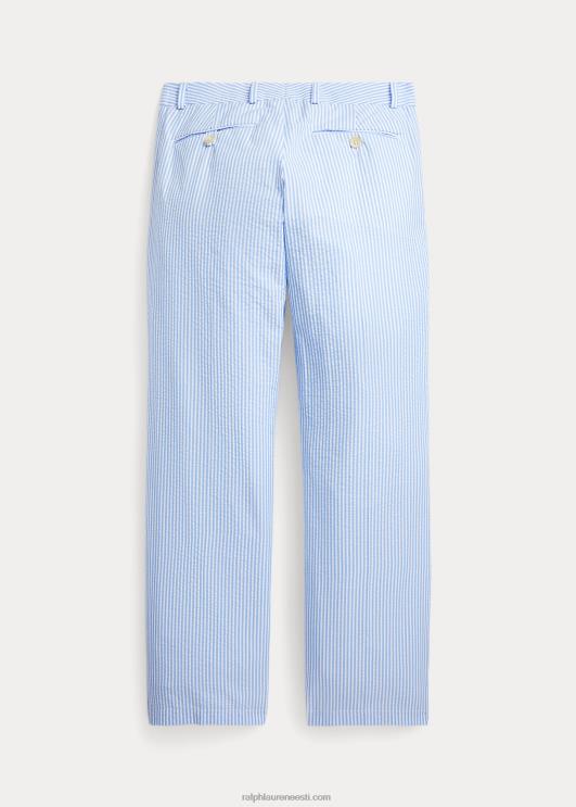 Ralph Lauren lapsed seersucker ülikonnapüksid PR0V6190 sinine/valge