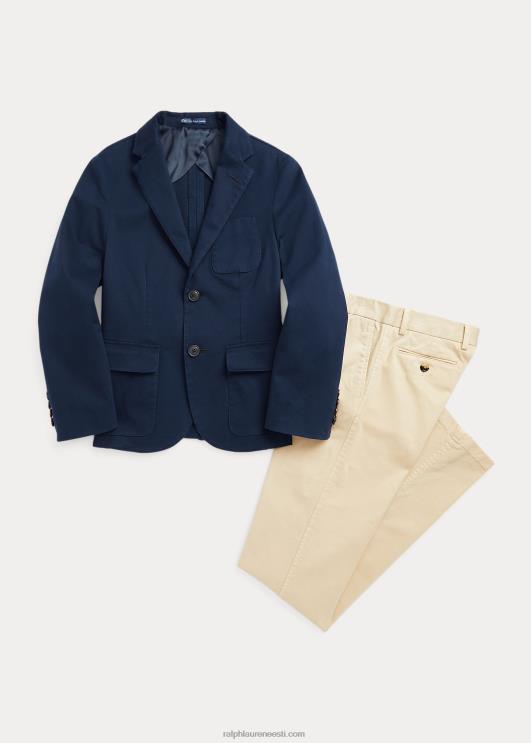 Ralph Lauren lapsed venivad chino ülikonnapüksid PR0V9868 tan