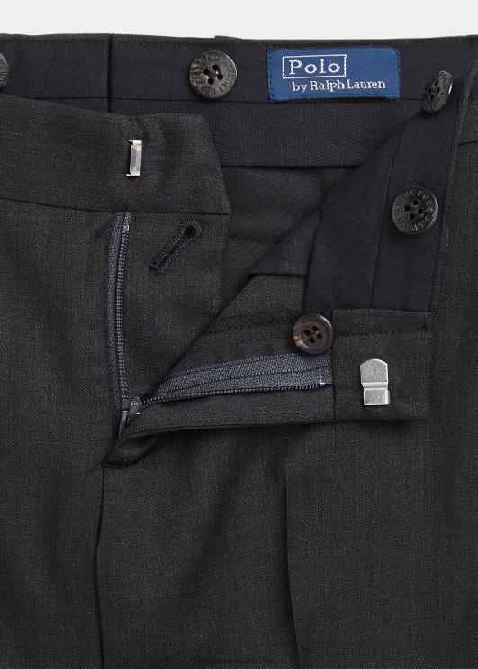 Ralph Lauren lapsed villased toimsed püksid PR0V5868 süsi