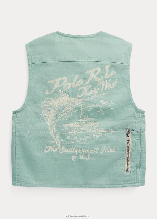 Ralph Lauren lapsed chino tarbevest PR0V9768 pleekinud piparmünt