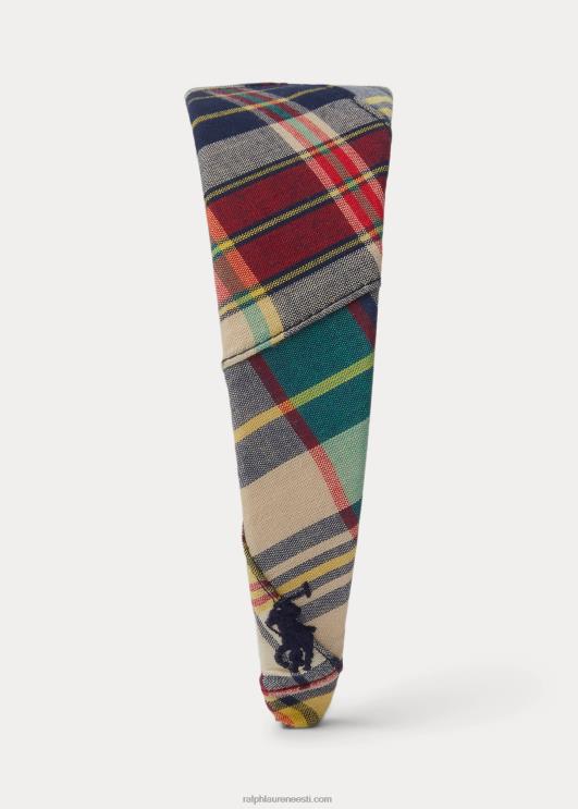 Ralph Lauren lapsed ruuduline puuvillane peapael PR0V7168 käekella lapitöö