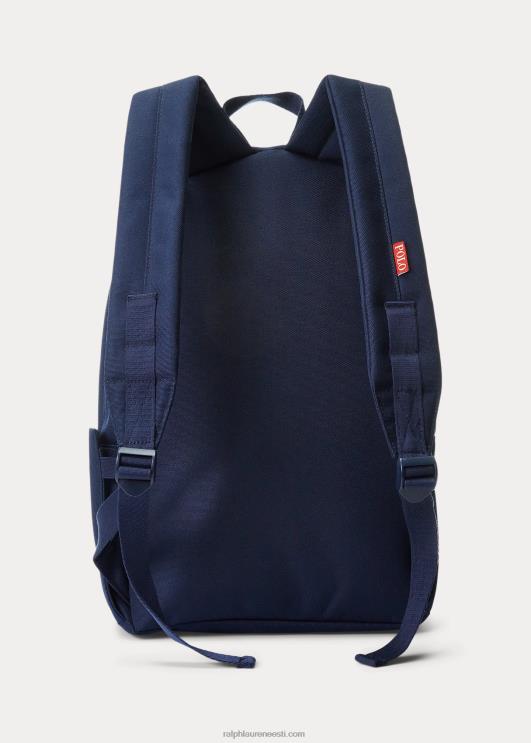 Ralph Lauren lapsed polo karu lõuendist seljakott PR0V9832 Newporti merevägi
