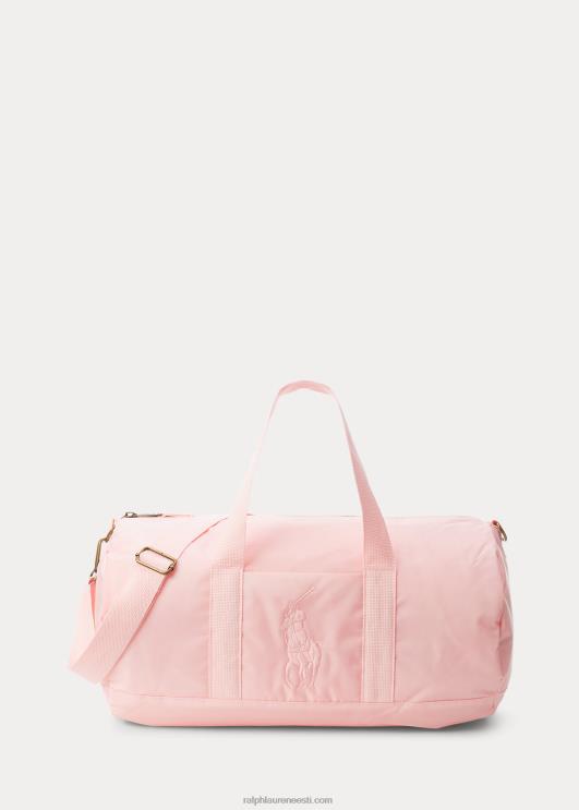 Ralph Lauren lapsed suur poni ripstop duffel PR0V7131 roosa