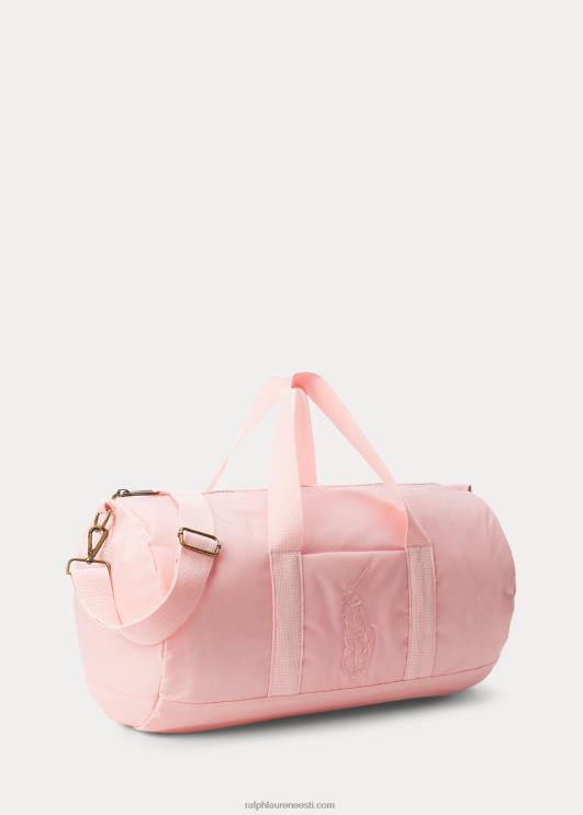 Ralph Lauren lapsed suur poni ripstop duffel PR0V7131 roosa