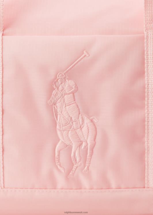Ralph Lauren lapsed suur poni ripstop duffel PR0V7131 roosa
