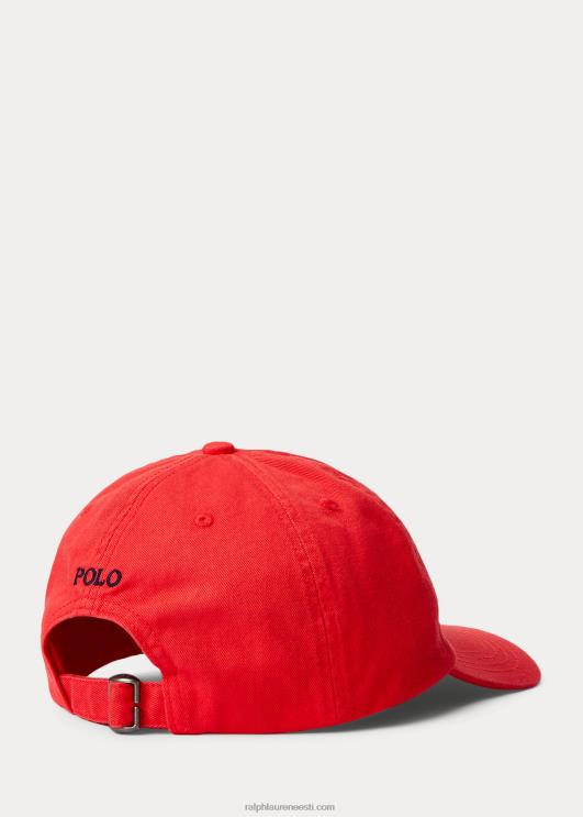 Ralph Lauren lapsed polo karu chino pallimüts PR0V6618 punane riff