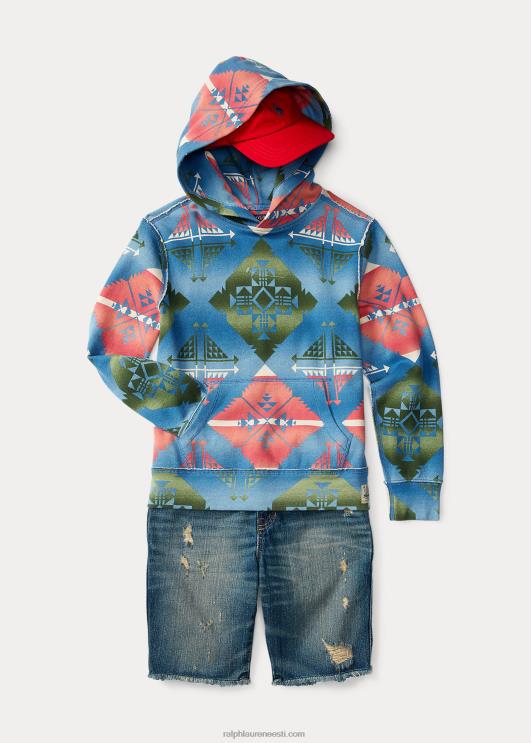 Ralph Lauren lapsed puuvillane chino pesapallimüts PR0V5953 Rl 2000 punane