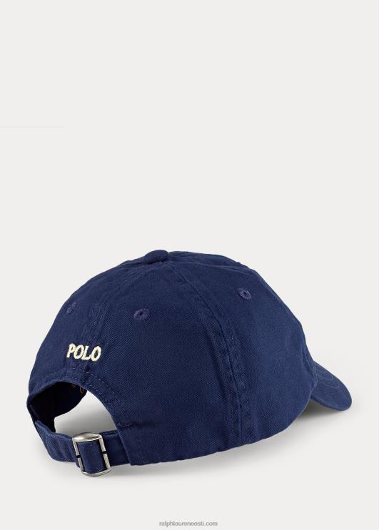 Ralph Lauren lapsed puuvillane chino pesapallimüts PR0V5954 Newporti merevägi
