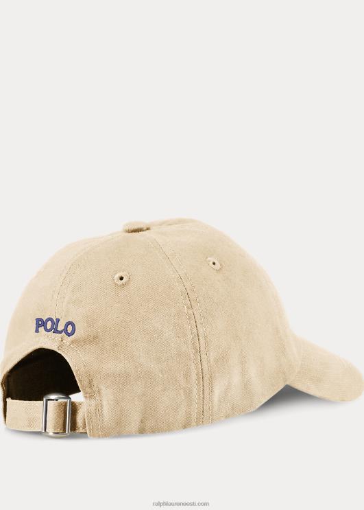 Ralph Lauren lapsed puuvillane chino pesapallimüts PR0V5956 khaki
