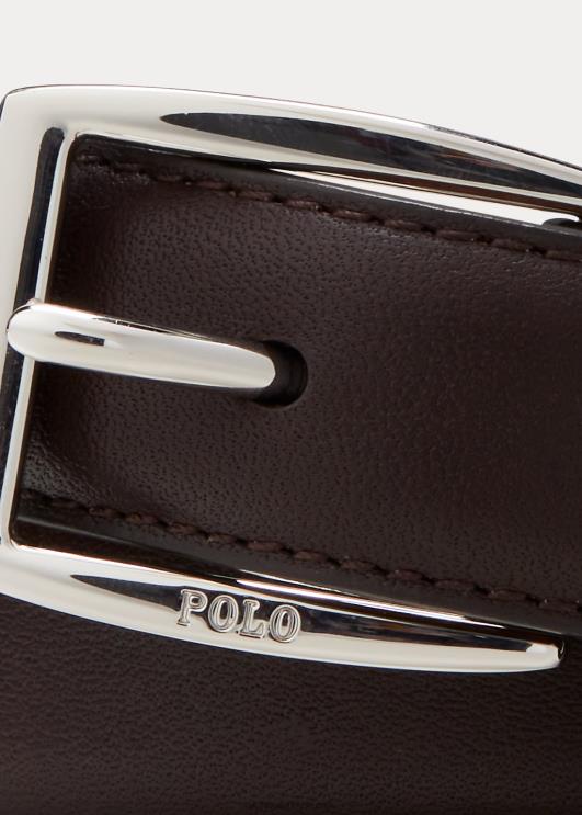 Ralph Lauren lapsed vasikanahast nahast vöö PR0V6302 pruun