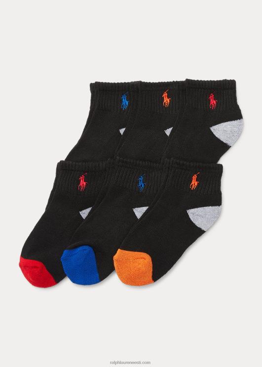 Ralph Lauren lapsed pahkluu sokk 6 tk PR0V5959 must