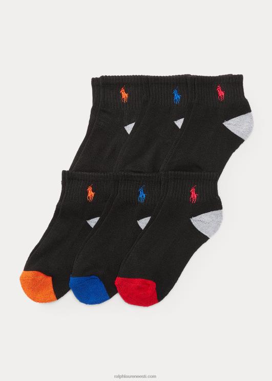 Ralph Lauren lapsed pahkluu sokk 6 tk PR0V6326 must