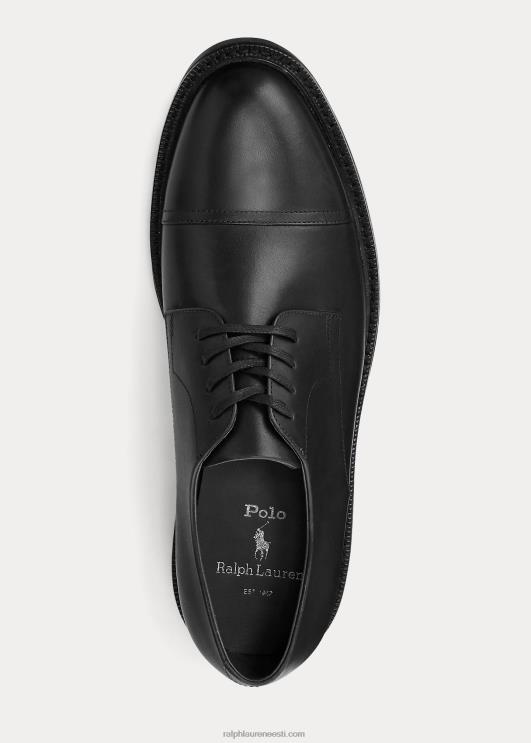 Ralph Lauren mehed asher nahast mütsiga varbakingad PR0V2109 must