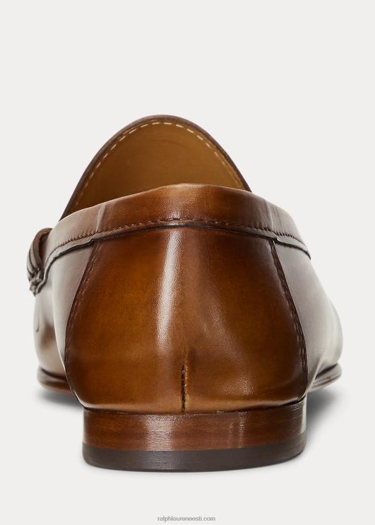 Ralph Lauren mehed chalmers vasikanahk penny loafer PR0V2158 tan