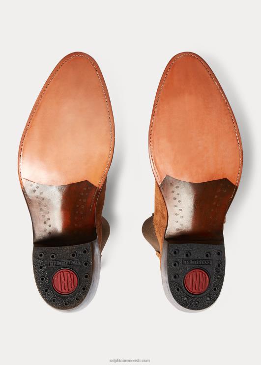 Ralph Lauren mehed Plainview seemisnahast chelsea saapad PR0V2134 kerge java