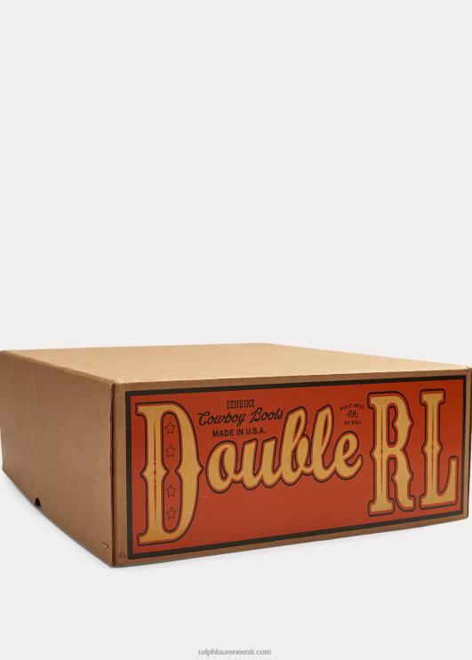 Ralph Lauren mehed Plainview seemisnahast kauboisaabas PR0V2137 kerge java 002