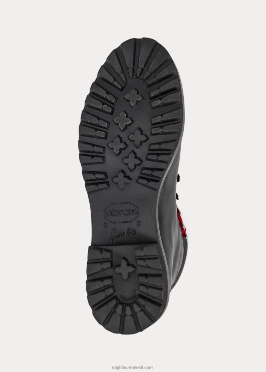 Ralph Lauren mehed fidel poleeritud vasikanahast saabas PR0V2179 must