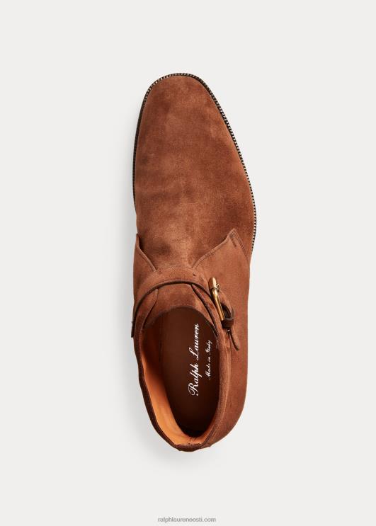 Ralph Lauren mehed frasco seemisnahast chelsea saapad PR0V2180 rl kahvatu rusikas