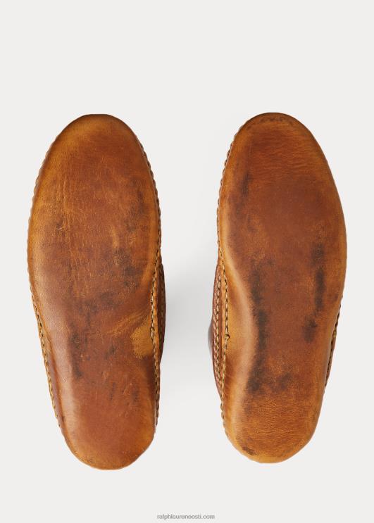 Ralph Lauren mehed nahast chukka stiilis mokassiinsaabas PR0V2140 pruun