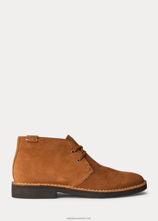 Ralph Lauren mehed talani seemisnahast chukka saapad PR0V2119 kõrbepruun