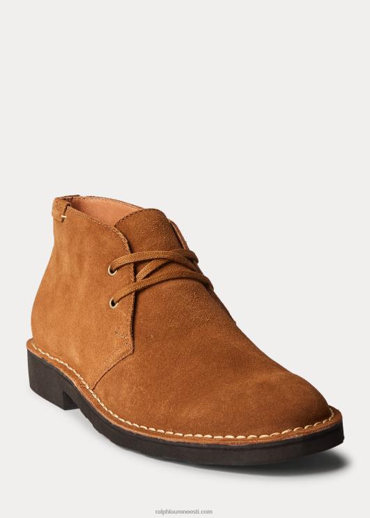 Ralph Lauren mehed talani seemisnahast chukka saapad PR0V2119 kõrbepruun