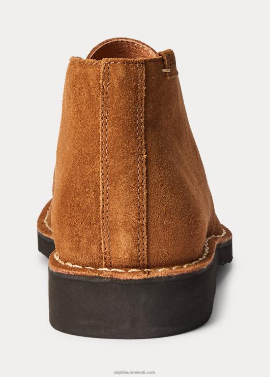 Ralph Lauren mehed talani seemisnahast chukka saapad PR0V2119 kõrbepruun