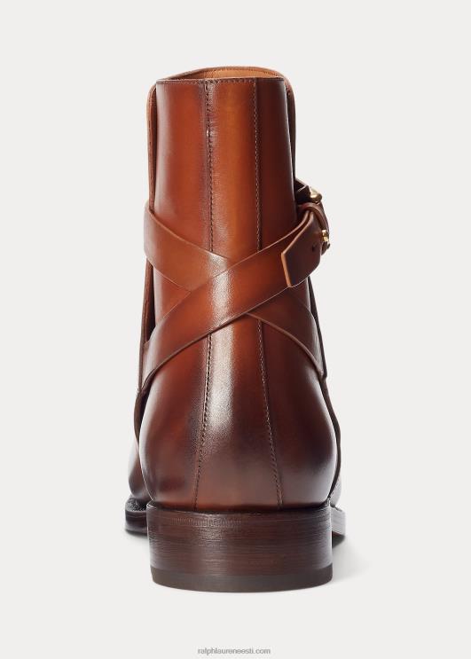 Ralph Lauren mehed welingtoni poleeritud vasikanahast saabas PR0V2182 tan