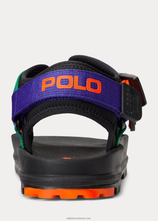 Ralph Lauren mehed värviblokeeritud seiklussandaal neopreenist PR0V2065 mitmevärviline