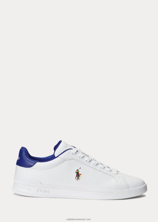 Ralph Lauren mehed Heritage Court ii nahast kets PR0V8723 valge/kuninglik