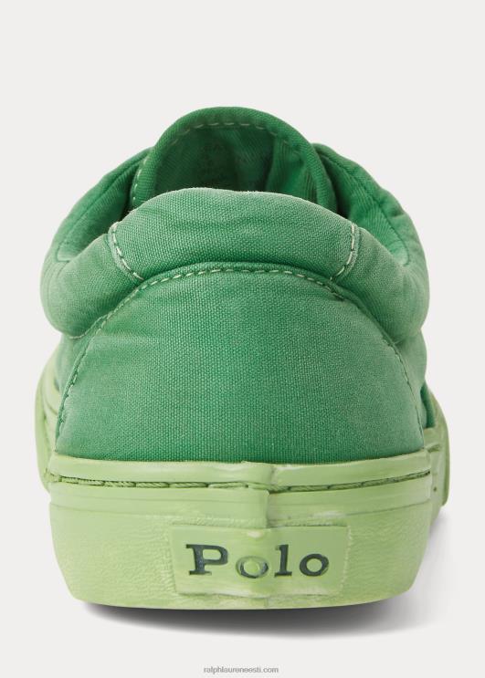 Ralph Lauren mehed Keatoni lõuendist tossud PR0V2033 esmane roheline