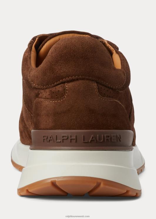 Ralph Lauren mehed etaanist vasika-seemisnahast tossud PR0V1944 kastanipruun