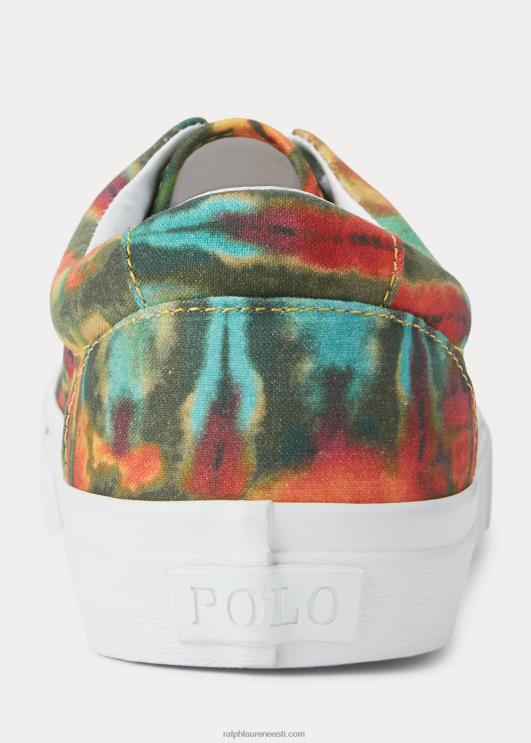 Ralph Lauren mehed keatoni lipsuvärviga lõuendist tossud PR0V2036 päevane lipsuvärv