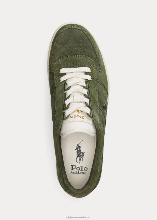 Ralph Lauren mehed kohus seemisnahast madalad tossud PR0V1999 klassikaline üksildane