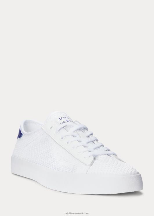 Ralph Lauren mehed nelson nahast äärisega võrgust kets PR0V1990 valge/vabadus