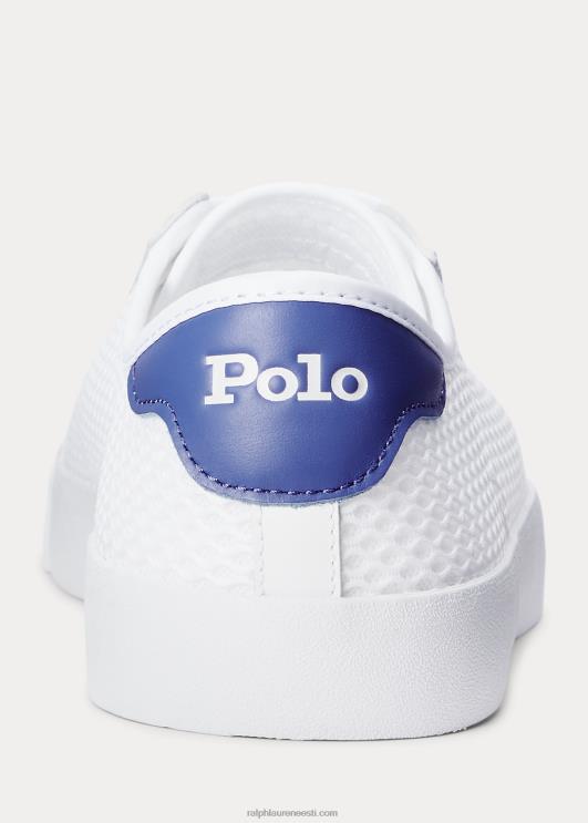 Ralph Lauren mehed nelson nahast äärisega võrgust kets PR0V1990 valge/vabadus