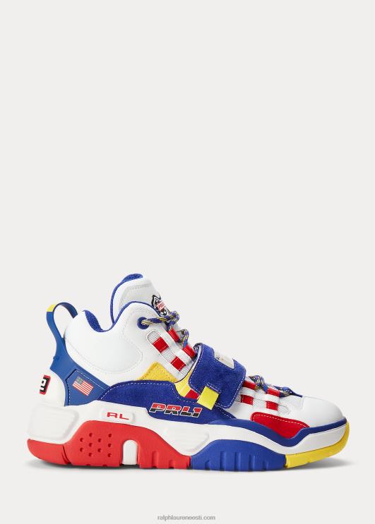 Ralph Lauren mehed ps100 kõrged tossud PR0V1936 valge/kuninglik