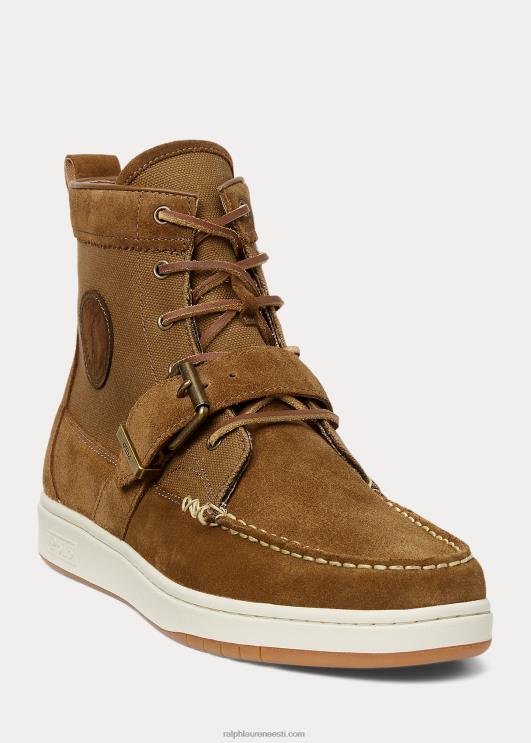 Ralph Lauren mehed ranger nubuck & canvas tossud PR0V2199 tan